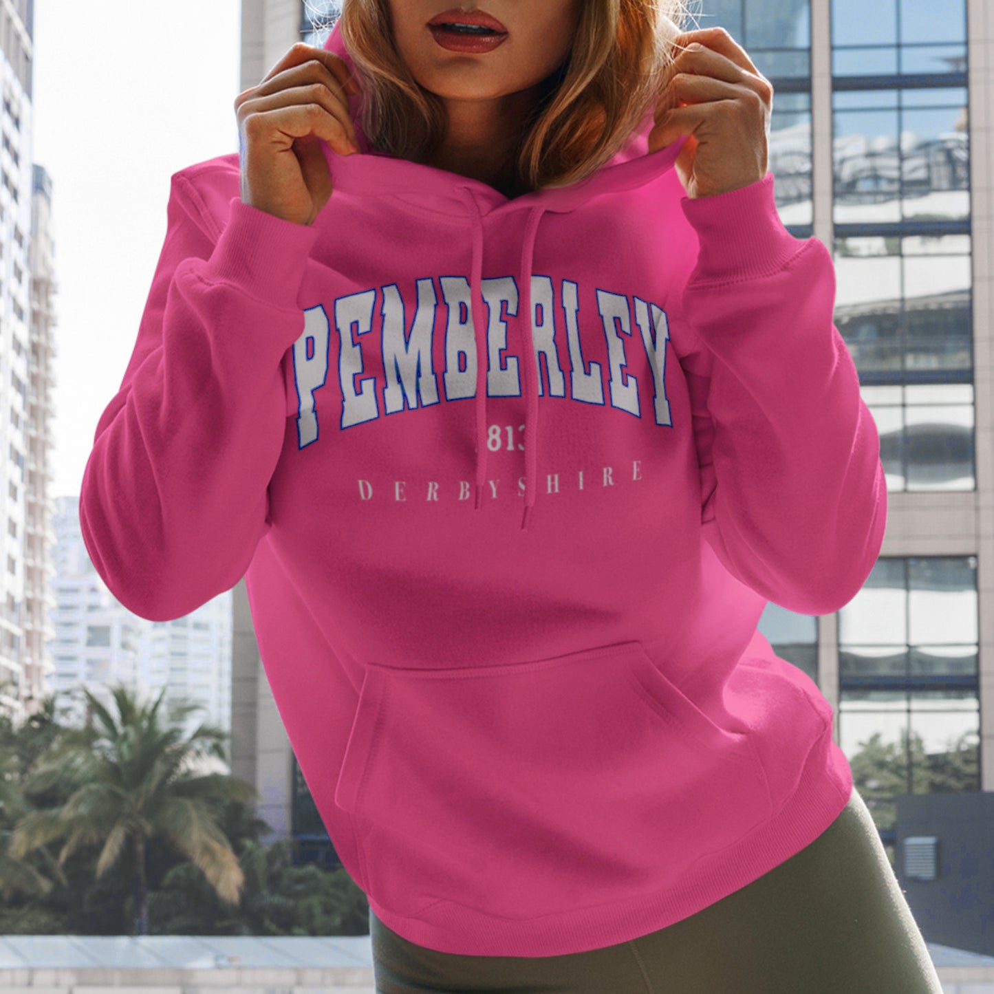 Pemberley Jane Austen Varsity Hoodie | Elizabeth Bennet Mr. Darcy | Pride and Prejudice Sweatshirt