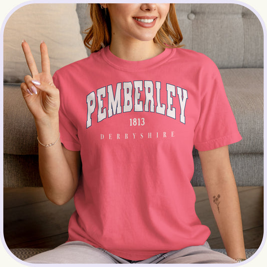 Pemberley Jane Austen T-Shirt | Pride and Prejudice Comfort Colors® Quality