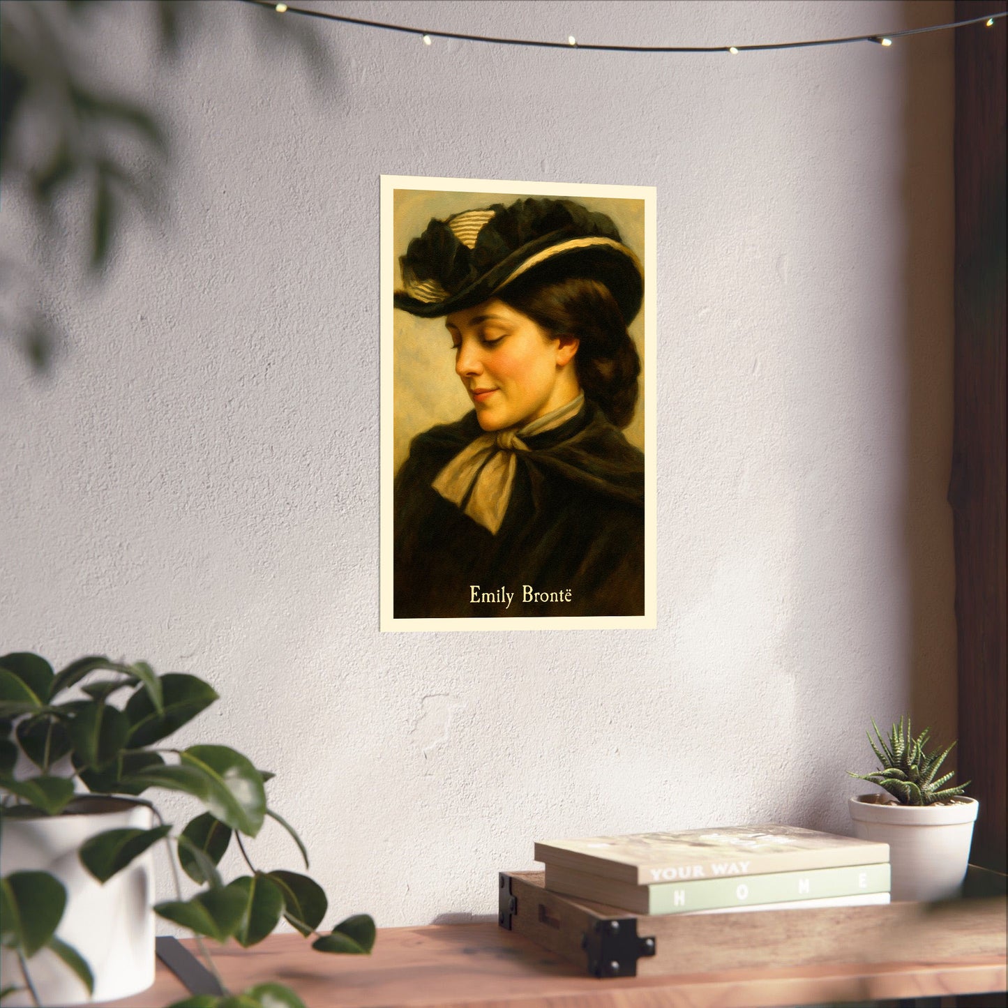 Emily Brontë Print | Giclée Art Poster (11″ × 17″) | Museum Quality