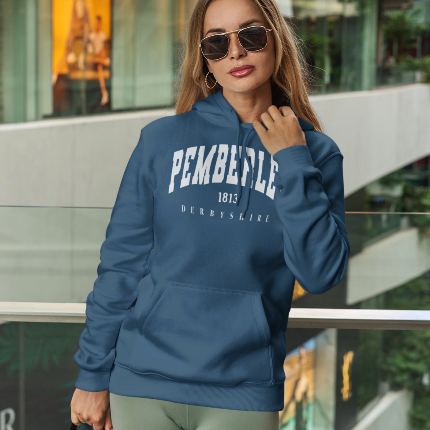Pemberley Jane Austen Varsity Hoodie | Elizabeth Bennet Mr. Darcy | Pride and Prejudice Sweatshirt