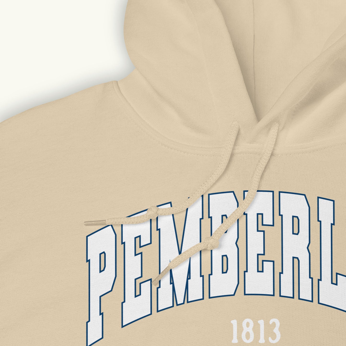 Pemberley Jane Austen Varsity Hoodie | Elizabeth Bennet Mr. Darcy | Pride and Prejudice Sweatshirt