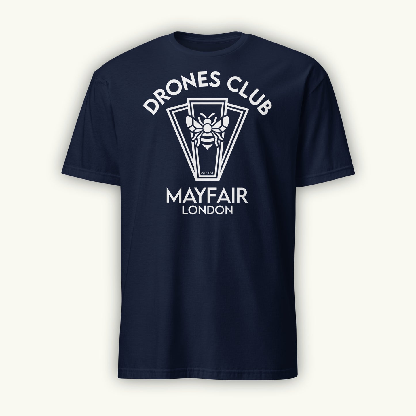 Drones Club Mayfair T-Shirt | P.G. Wodehouse Shirt for Lovers of Bertie Wooster and Jeeves.