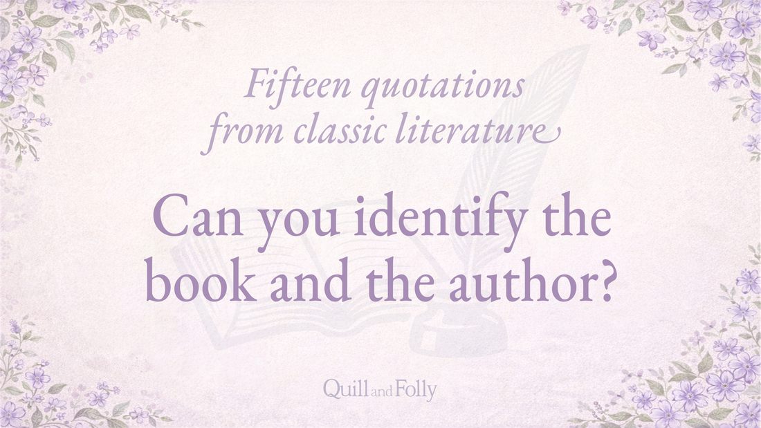 15 Classic Literature Quotes Quiz (With Printable PDF)