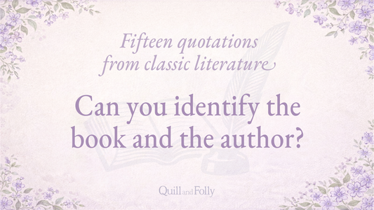 15 Classic Literature Quotes Quiz (With Printable PDF)