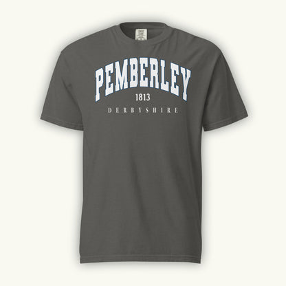 Jane Austen Pemberley 1813 Derbyshire T-Shirt | Pride and Prejudice Comfort Colors® Quality