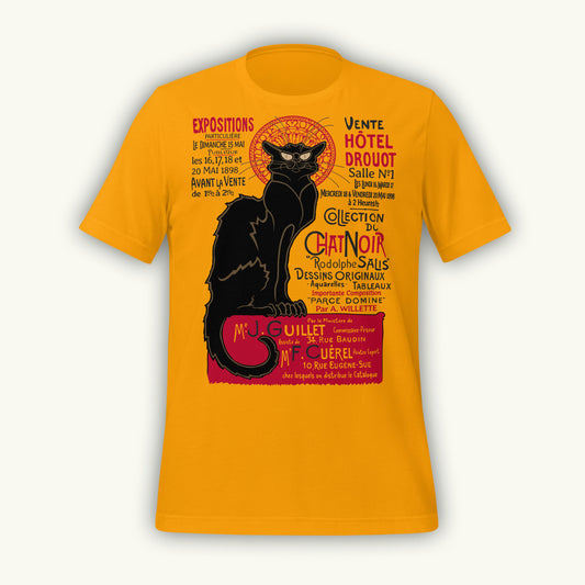 Paris 1898 “Le Chat Noir” Exhibition Poster T-Shirt