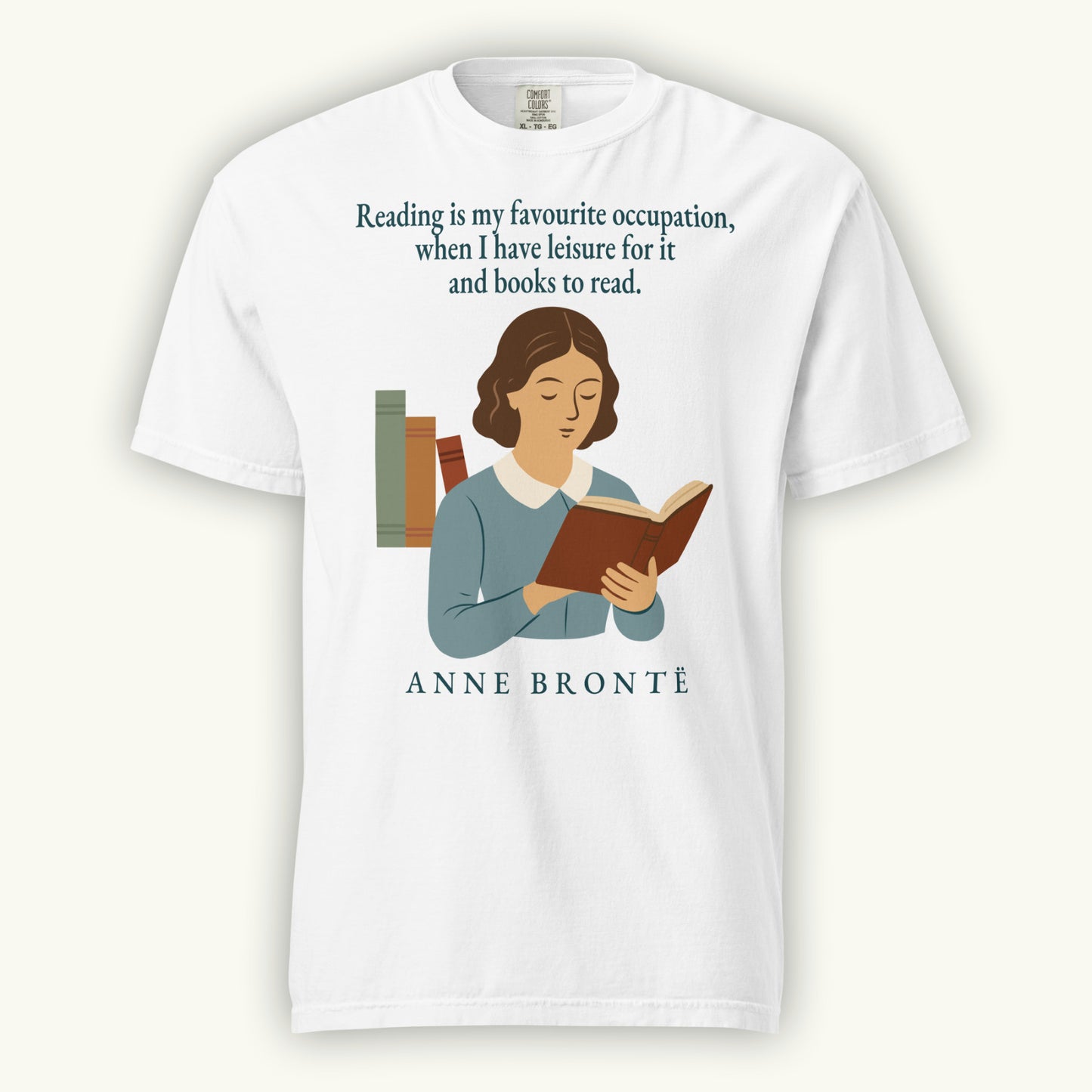 Anne Brontë “Reading Is My Favourite Occupation” Comfort Colors® T-Shirt