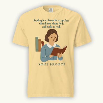 Anne Brontë “Reading Is My Favourite Occupation” Comfort Colors® T-Shirt