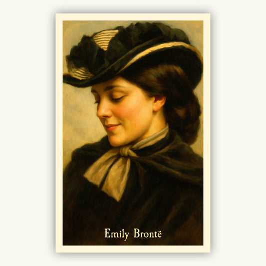 Emily Brontë Print | Giclée Art Poster (11″ × 17″) | Museum Quality