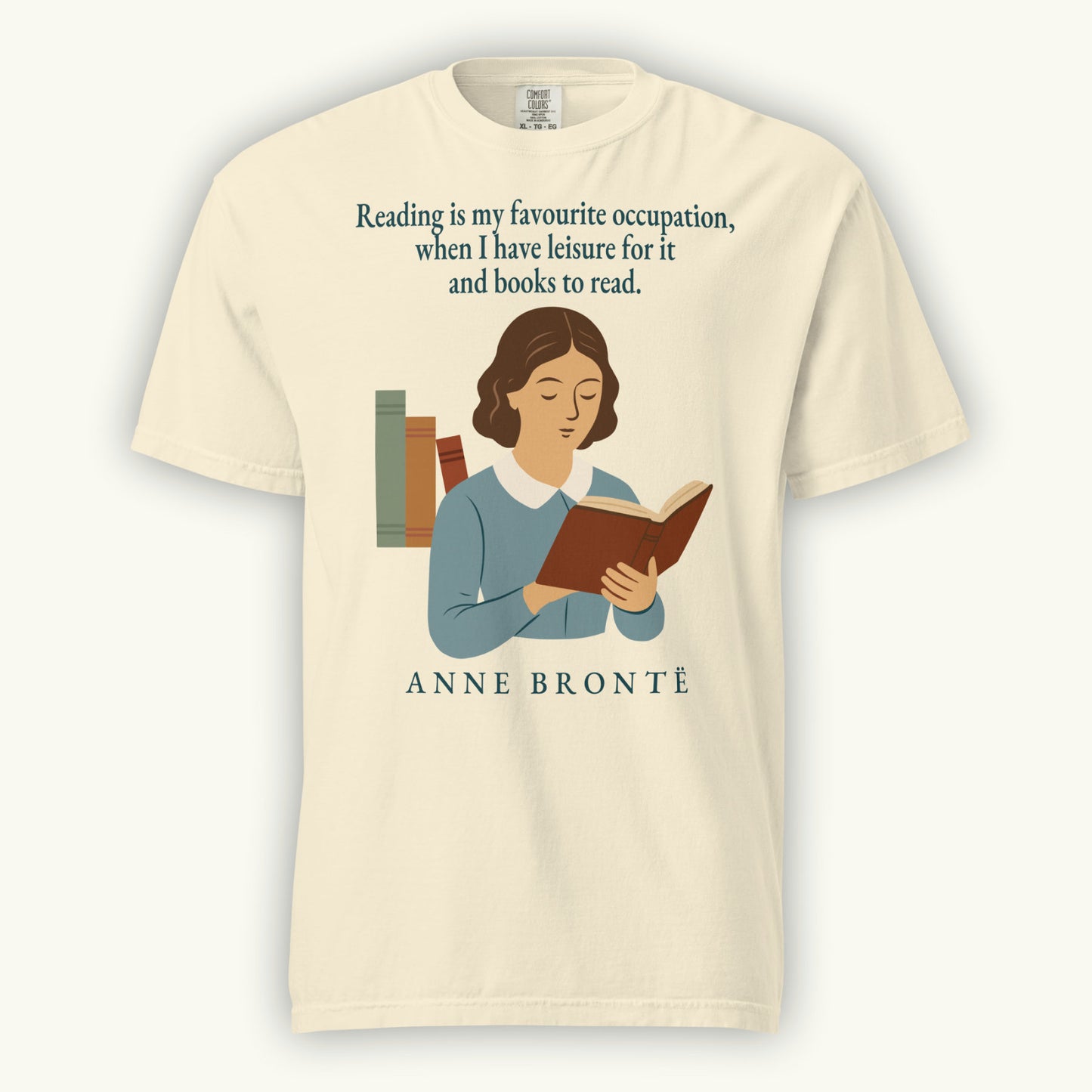 Anne Brontë “Reading Is My Favourite Occupation” Comfort Colors® T-Shirt