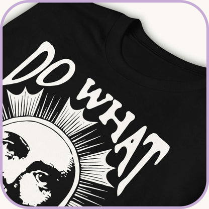 Do What Thou Wilt T-Shirt – Occult Sun & Moon Design (Aleister Crowley Inspired) Tee